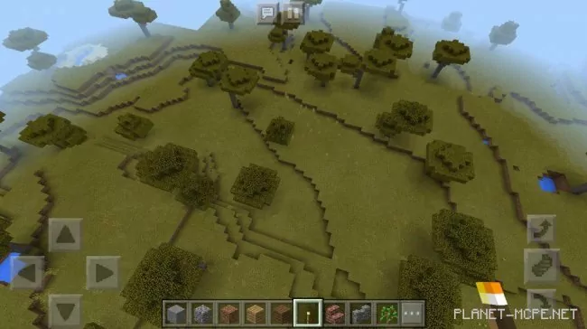 Seed for Acacia Biome and Many Caves 1.2