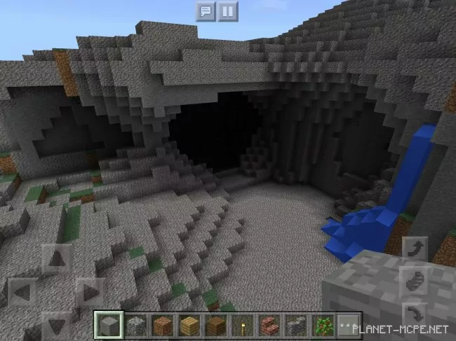 Seed for Gravel Mountain and Large Cave 1.2