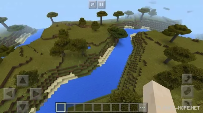 Seed for Acacia Biome with Cool Caves and Beautiful Rivers 1.2