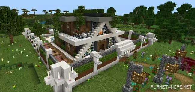 RS Smart Modern House Super Ultra [Redstone] Map