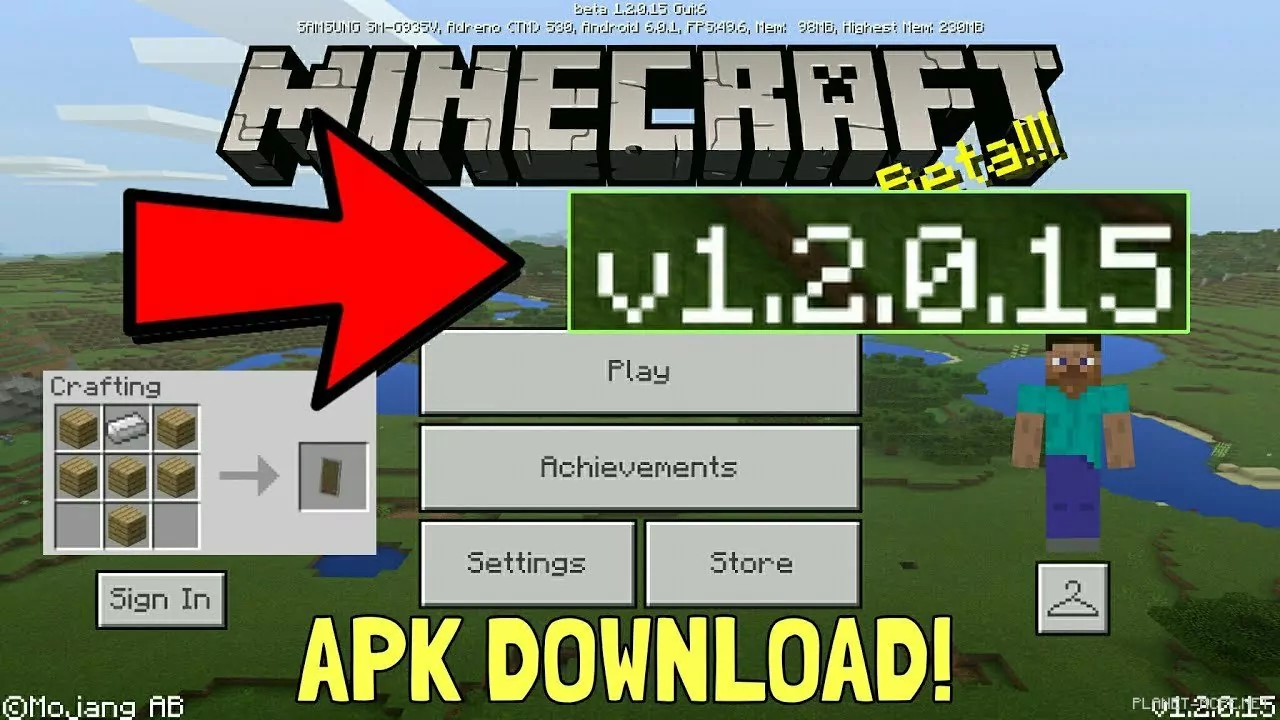 Minecraft PE 1.2.0.15 Build 5