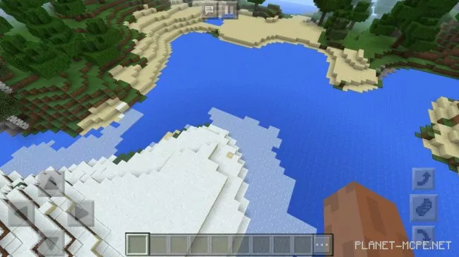 Seed for Snowy Biome Near Desert 1.2