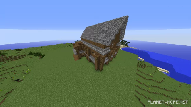 Two-Story House [Part 2][Minecraft PE Guides]