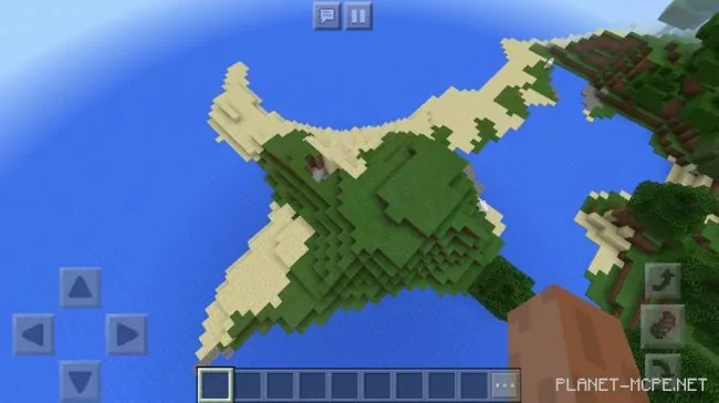 Seed for Cross-Shaped Island 1.2