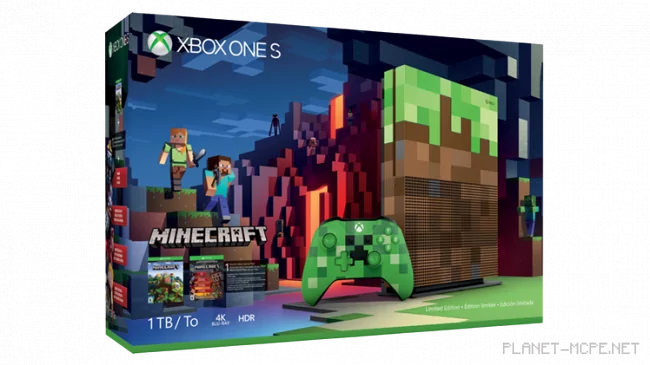 Unveiling the custom-built XBOX ONE S Minecraft