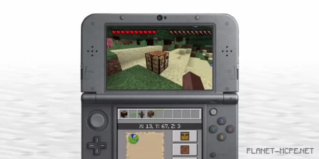 Minecraft on the new 3DS!