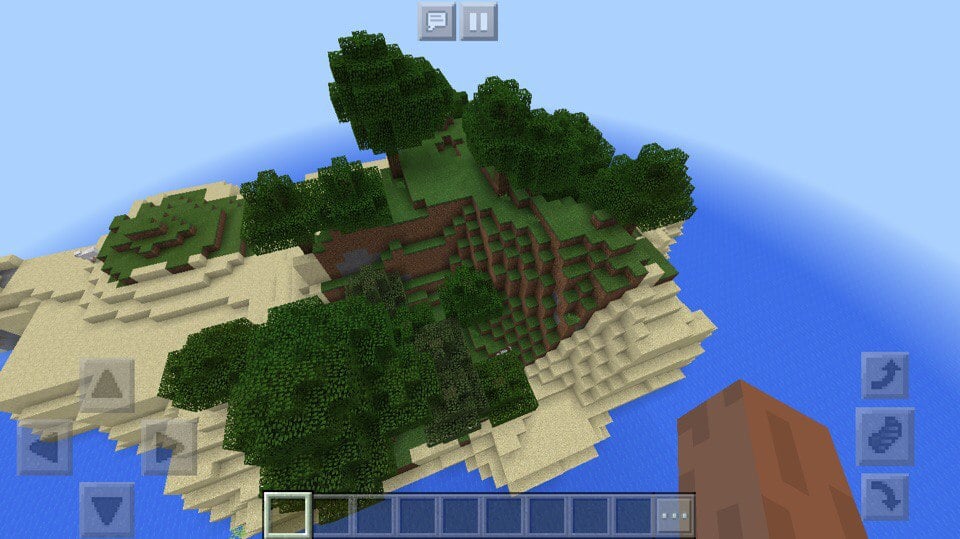 Seed for Large Island with a Small One 1.2