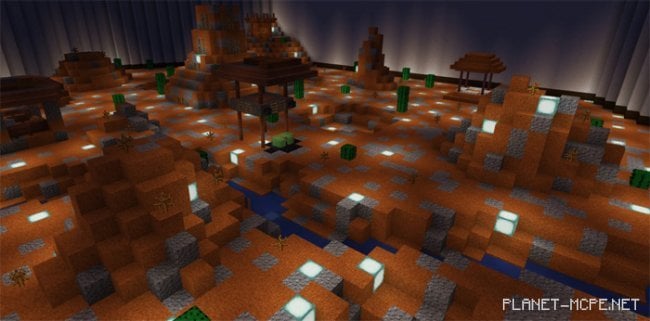 Volcanic Desert KitPvP Map [Creativity]