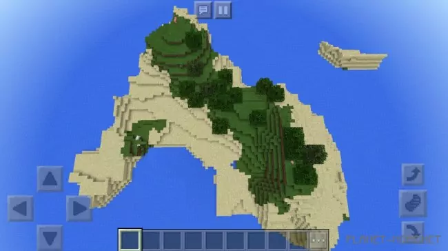 Seed for Large Island and Desert Temple 1.2