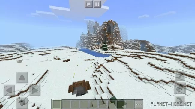 Seed for Huge Snowy Biome 1.2