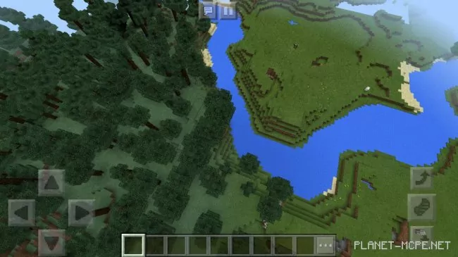 Seed for Coniferous Forest with River Nearby 1.2