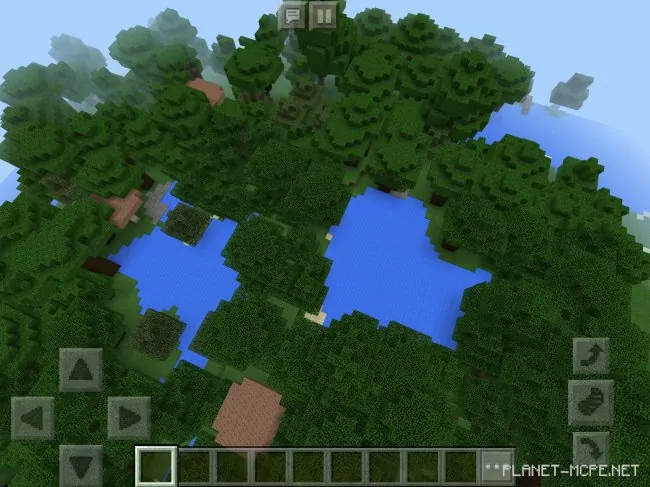 Seed for Large Dark Forests with Water Bodies 1.2