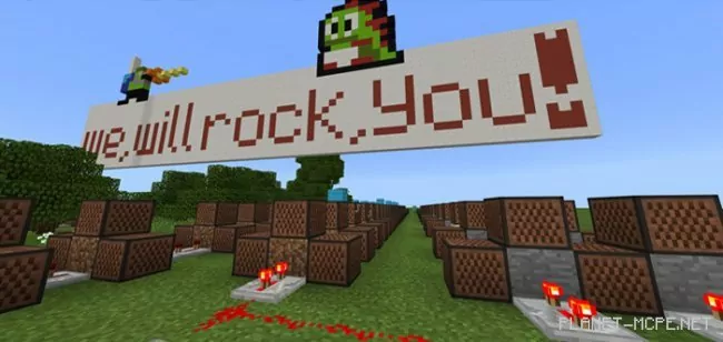 WeWillRockYou (Song) [Redstone] Map