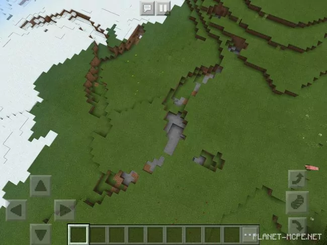 Seed for Snowy Biome and Crevices 1.2