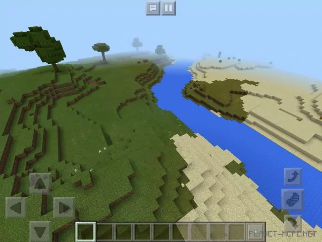 Seed: Acacia Biome, "U" River, and Desert 1.2