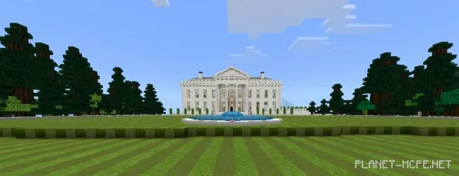 Map A Minecraft White House [Creativity]