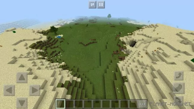 Seed for Extensive Desert and Other Biomes 1.4