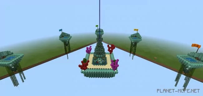 PC Aquatic Skywars [PvP] Map