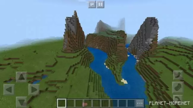 Seed for Mountains, Water, and Caves 1.4