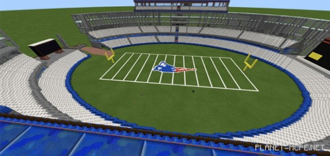 Map: New England Patriots Stadium [Creative]