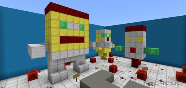 Map: Find The Button: Futuristic Edition [Minigame]