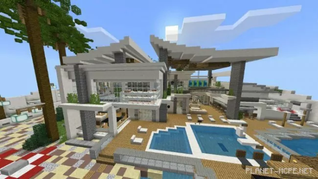 Modern Redstone Mansion Map [Creativity] [Redstone]