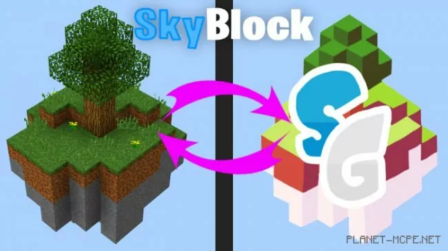 Map SG Logo SkyBlock [Survival]