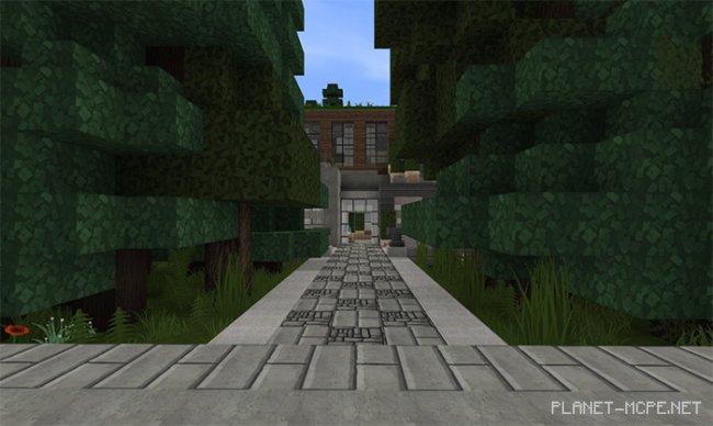 Self-Building Modern House Map [Redstone] [Creativity]