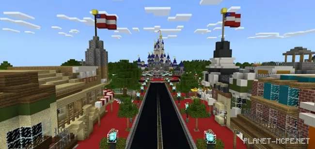 Minecraft Walt Disneyworld Map [Creativity]