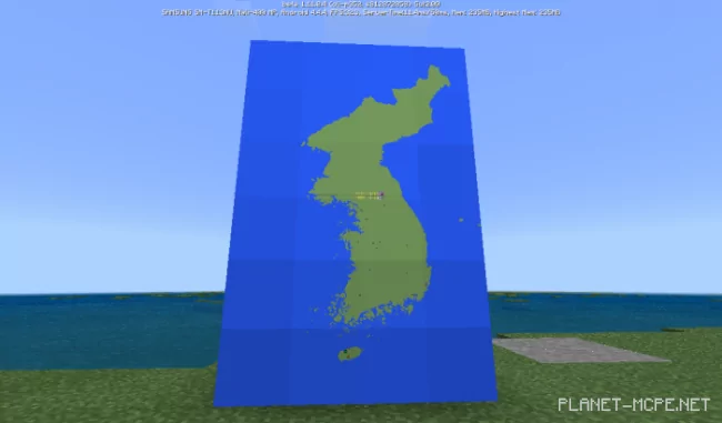 Map of Korea 1.11 Map