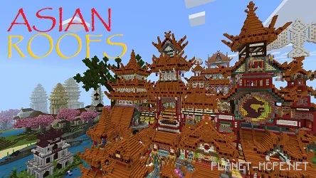 Asian Roofs Map