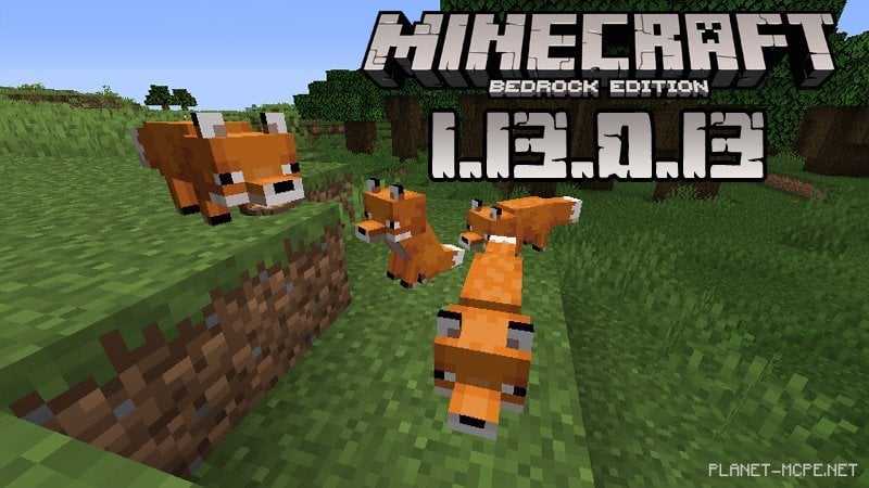 Minecraft 1.13.0.13 (beta version)