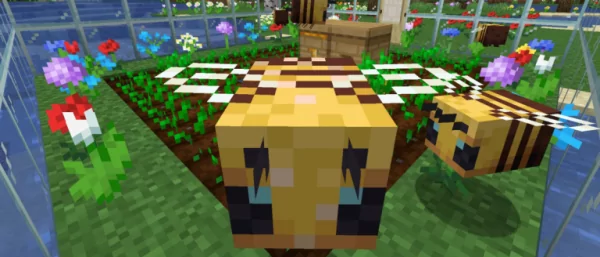 "Buzzy Bees" Update in Minecraft