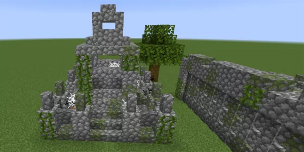 Building with Cobblestone Blocks