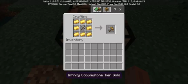 Infinity Cobblestone Generator