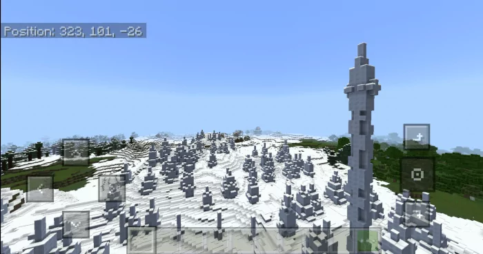 Seed with Ice Spikes and Abandoned Village 1.16