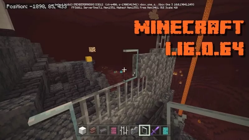 Minecraft PE 1.16.0.64 (Test version)