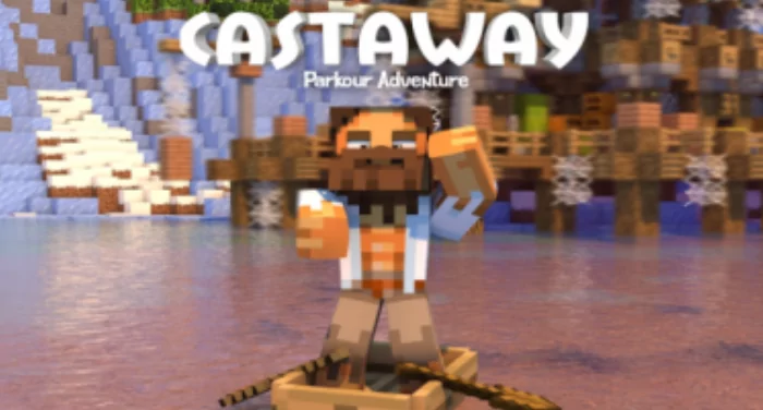 Castaway – Parkour Adventure Map