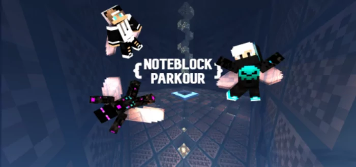 Noteblock Parkour Map