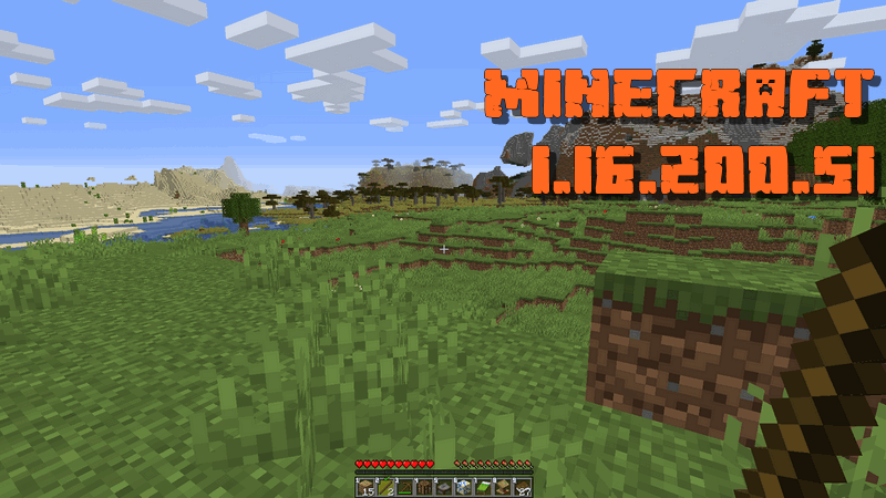 Minecraft 1.16.200.51 (Test version)