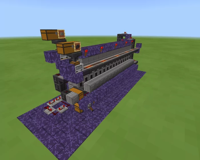 Bedrock Auto Furnace and Smelter Map