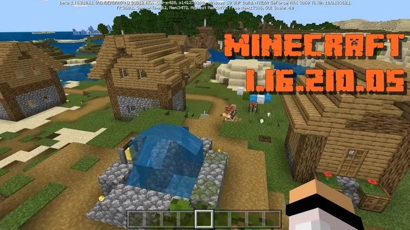 Minecraft 1.16.210.05 (Full version)