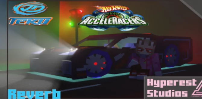 Hot Wheels Acceleracers “Reverb” TEAM TEKU