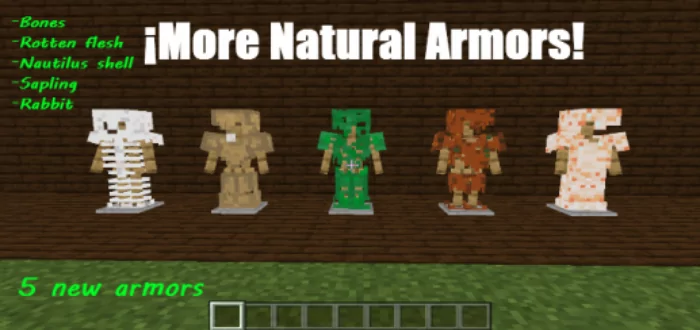 More Natural Armors