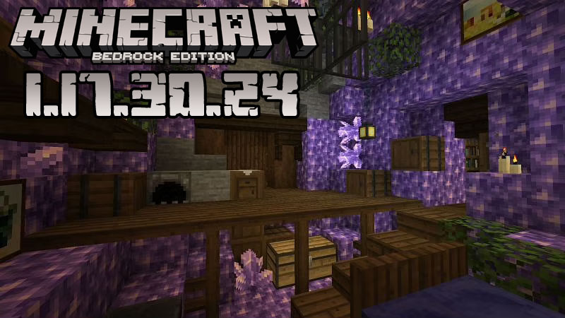 Minecraft 1.17.30.24 (Test version)