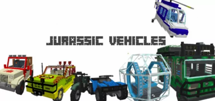 Jurassic Craft Vehicles