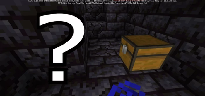 Minecraft , But Every Chest Contains Random Items