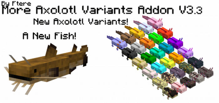 More Axolotl Variants