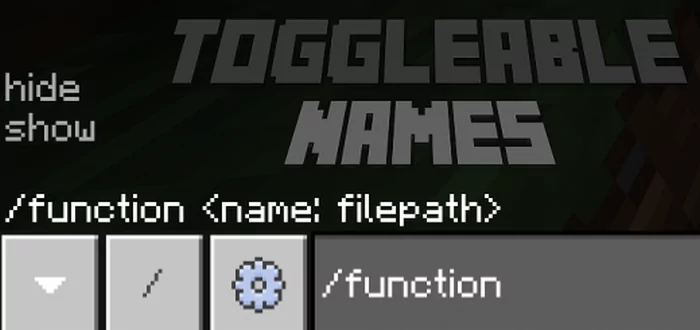 Toggleable Names