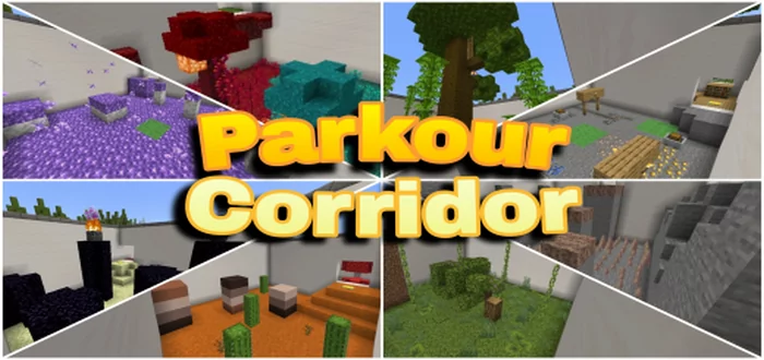 Parkour Corridors Map